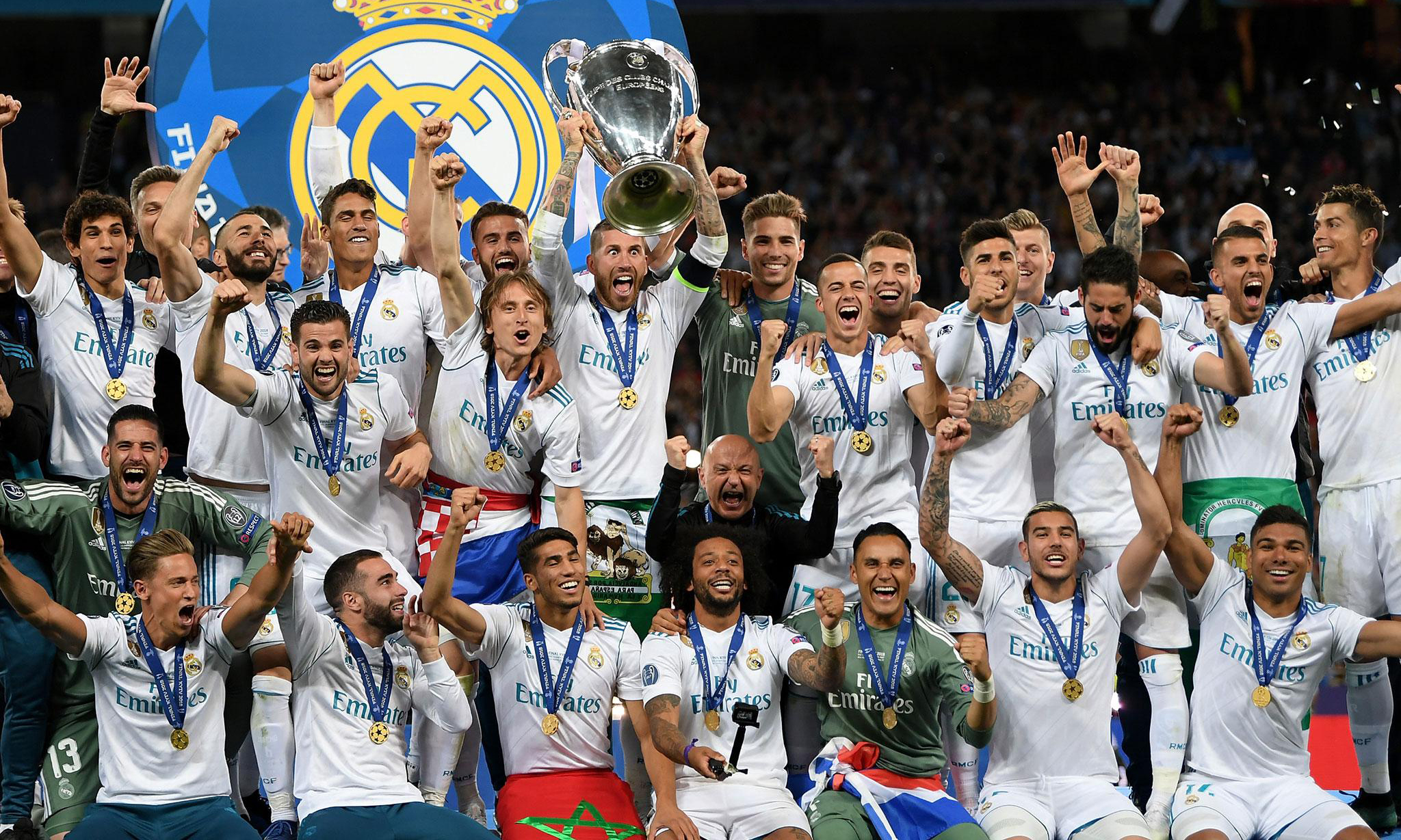 马德里竞技队团结协作，欧冠夺冠意味着胜利