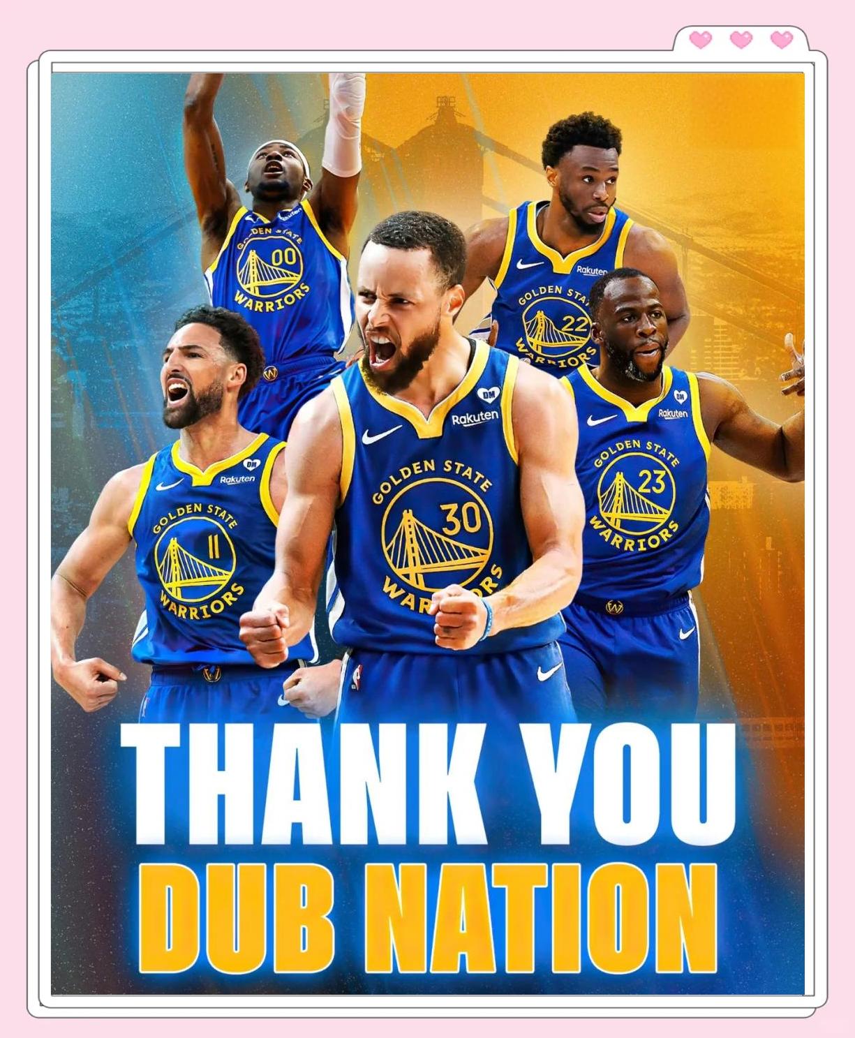 勇士季后赛遭淘汰，库里无奈缺席