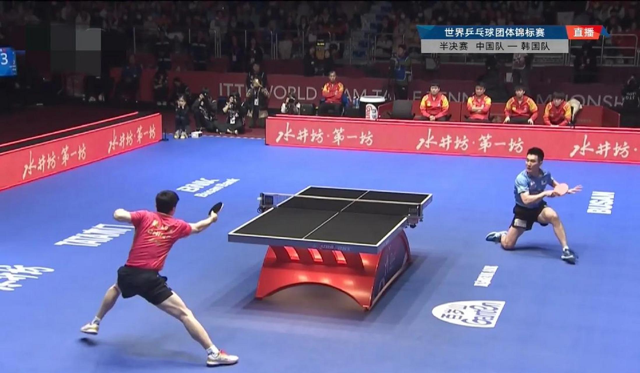 韩国队翻盘中国队,马龙刷新纪录 韩国队翻盘中国队,马龙刷新纪录